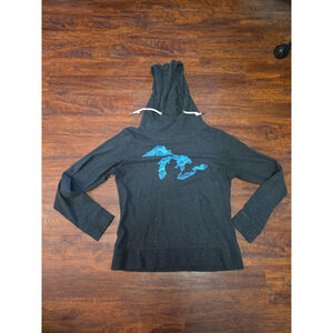 State of Michigan Great Lakes hoodie size medium